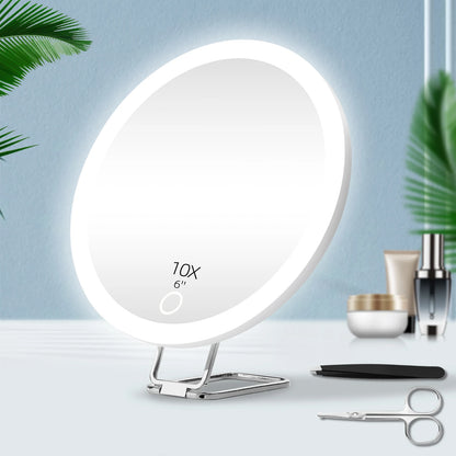 Magnifying Mirror with Light